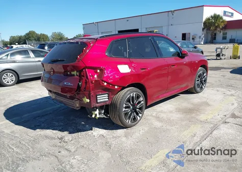 2025 BMW X3 30 xDrive from USA, damaged, VIN 5UX53GP08S9092578